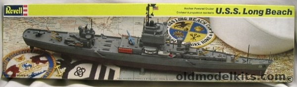 Revell 1/508 USS Long Beach Nuclear Powered Cruiser plastic model kit